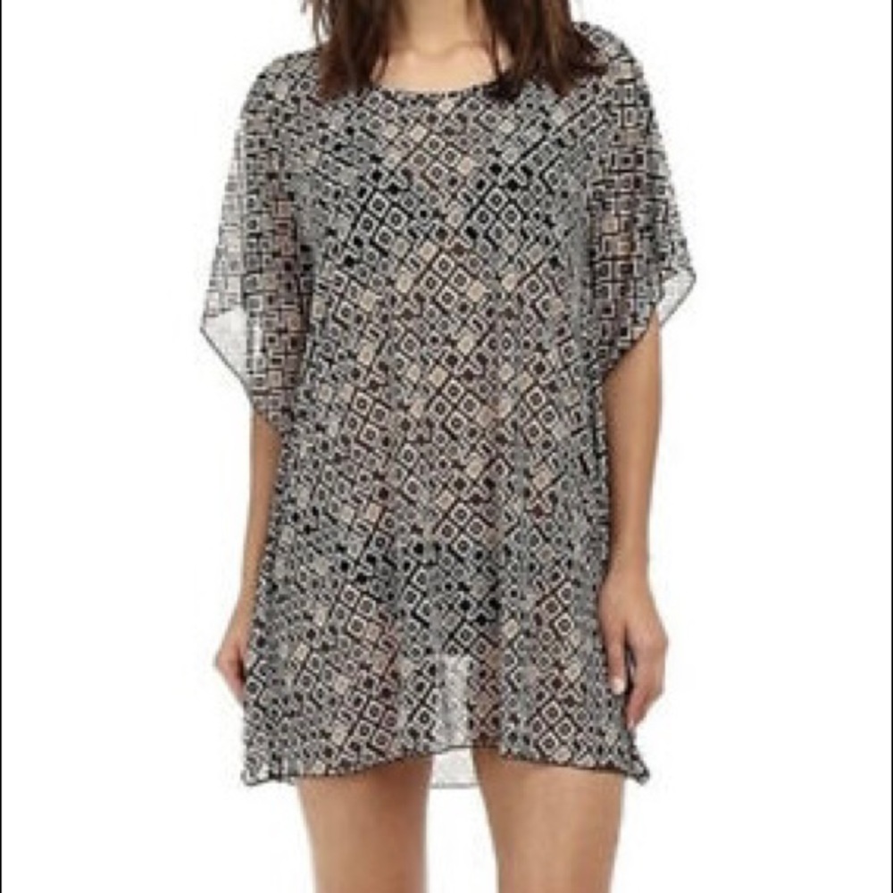 Athena Gold Coast Geo Tunic Cover-Up